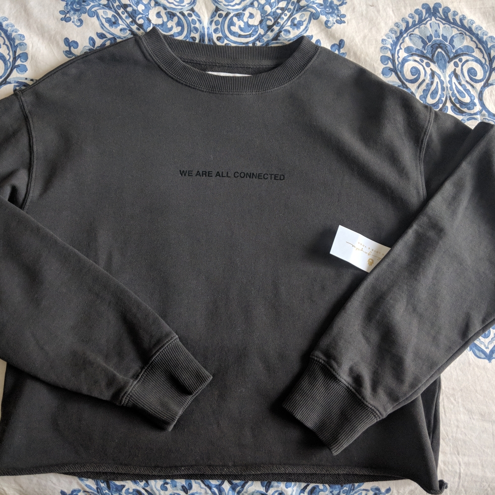 NWT Spiritual Gangster Connected Pullover XS